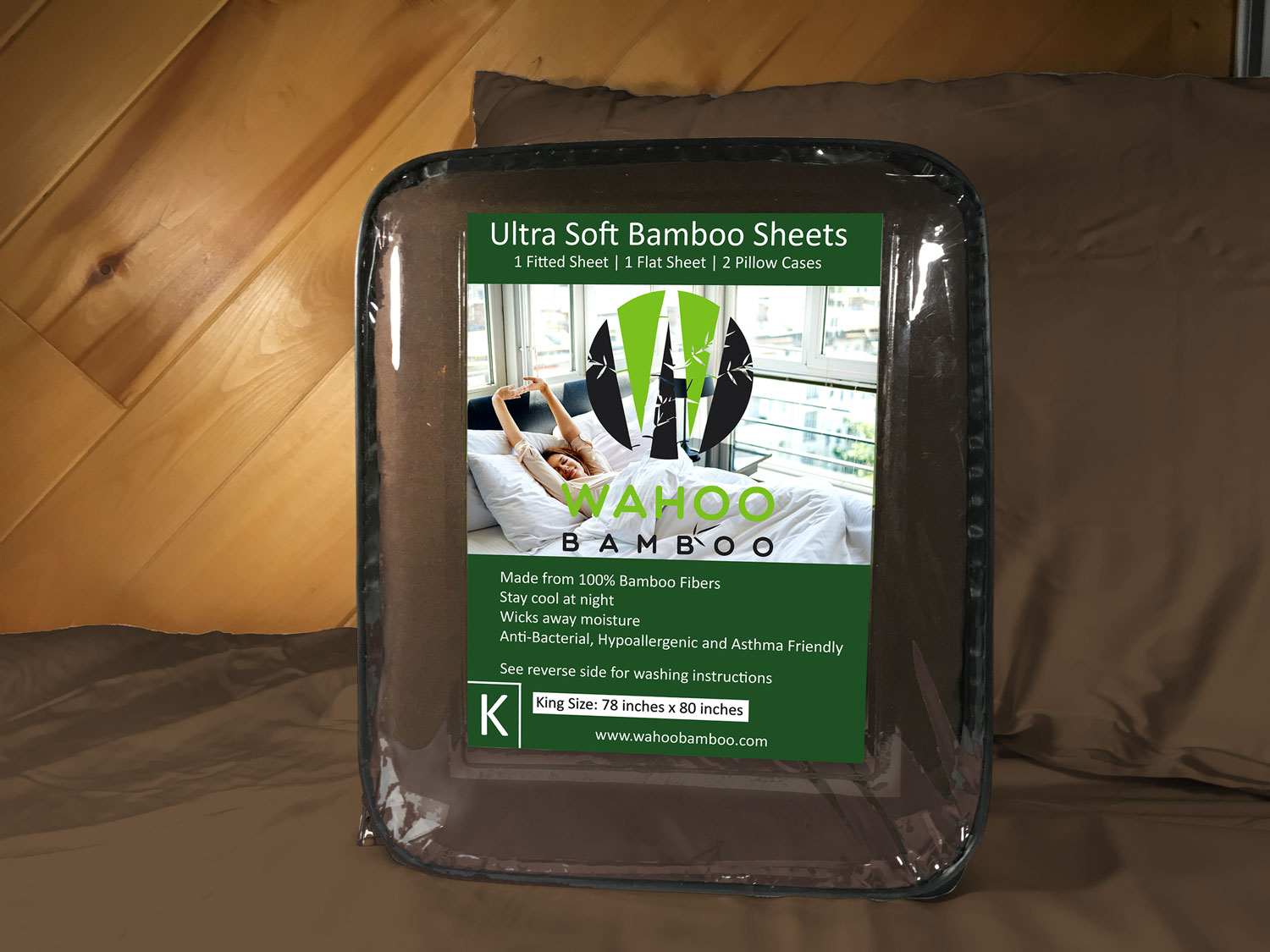 Wahoo hot sale bamboo pillow